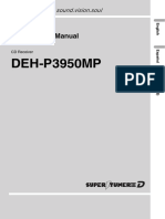 DEH-P3950MP: Operation Manual