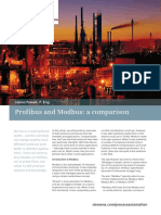 Siemens - Profibus and Modbus Comparison