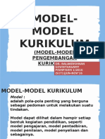 7.0 Model-Model Kurikulum