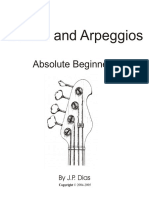 Bajo Electrico - Escalas y Arpegios PDF