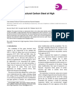 Behaviour of Structural Carbon Steel at High Temperatures PDF