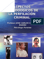 Aspectos Metodoogicos de La Perfilacion Criminal