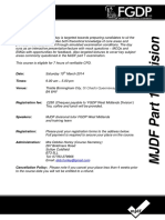 MJDF Revision Course Pt1 Flyer 150314