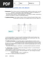 Etude Du Balourd Sur Une Hélice