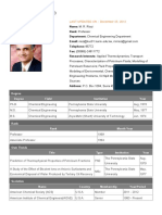 Prof. M. R. Riazi (FULL CV) : LAST UPDATED ON:: December 25, 2012