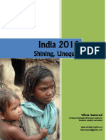 India 2012-Shining, Unequal