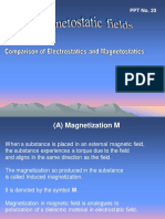 PPT20 - Comparison Electrostatics Magnetostatics