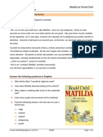 Preguntas Libro Matilda