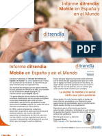 Ditrendia Informe Mobile en España y en El Mundo