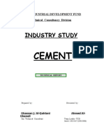 Cement Industry Study