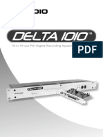 M-Audio Delta 1010 User Manual