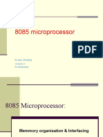 8085 Microprocessor: Assignment On