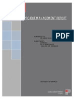 Project Management Report