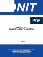 Manual de Conservacao Rodoviaria DNIT PDF