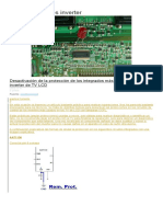 INVERTER Protección en Los Inverter