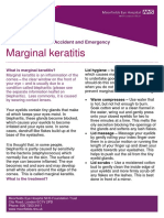 A e Marginal Keratitis