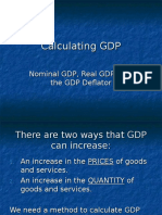 Calculating GDP Deflator