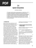 Spatial Interpolation