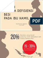 Anemia Defisiensi Besi Pada Ibu Hamil