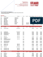 Celmar Retail Price List