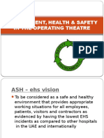 Environment, Health & Safety in The Operating Theatre