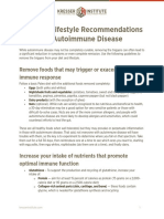 Handout Diet and Lifestyle Recommendations For Autoimmune Disease 1