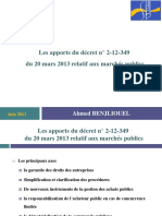 Les Apports Du D Cret N 2-12-349