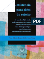 A Existência para Além Do Sujeito - Feijoo PDF