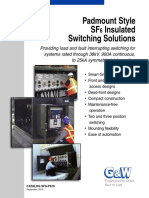 Padmount Style SF6 Insulated Switching Solutions