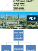 Corrosion in Petroleum Industry