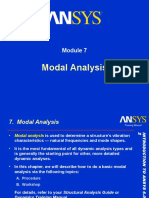 Ansys Modal