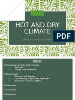 Hot and Dry Climate - Final