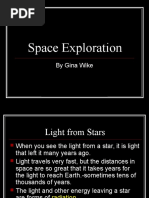 Space Exploration: by Gina Wike