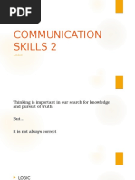 Communication Skills 2