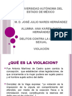 Delito de Violación