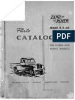 Land Rover Series II & IIA, 2 & 2A Parts Cat.