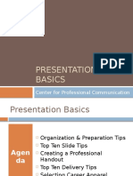 Presentation Basics Cluster Revised 21213