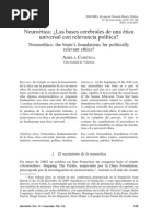 Neuroetica y Neuropolitica PDF