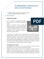 Práctica Nº2 Impresiones y Obtencion de Modelos de Ortodoncia