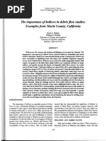 1987 The Importance of Hollows in Debris Flow