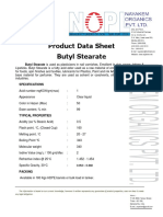 Butil Stearat Yağlama Özelliği Var Product - Data - Sheet - BST