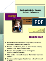 Participating in The Dynamic Business Environment