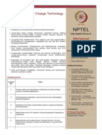 Liquid Vapor Phase Change Technology - Course Work Syllabus