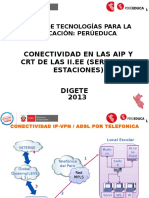 Conectividad en Las Aip y CRT de Las Ii - Ee (Servidor y Estaciones) (In 2.3)