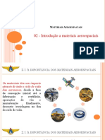 01 B - Introdução Aos Materiais Aeroespaciais