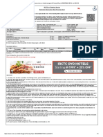 WL WL: Irctcs E Ticketing Service Electronic Reservation Slip (Personal User)