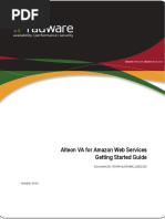 Alteon VA For Amazon Web Services Getting Started Guide: October 2013