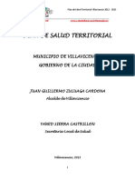 Plan de Salud Territorial Villavicencio 2012-2015