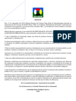 BOLETIN No 1 Ie-Cpo Los 4 Pactos Minimos para Empezar