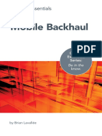 Essentials of Mobile Backhaul PDF